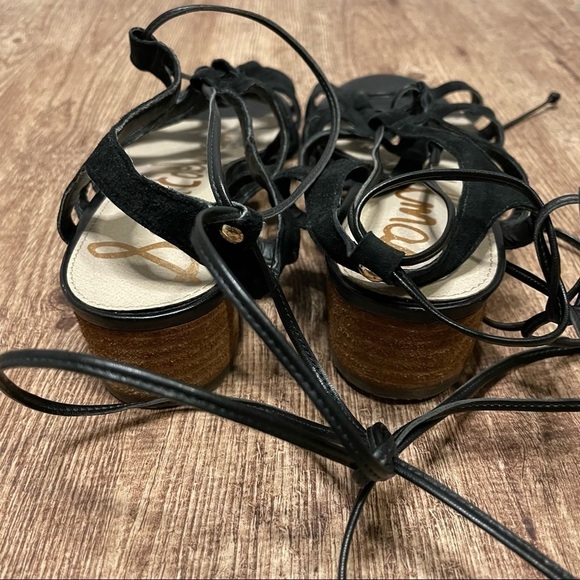 Sam Edelman Women's Gemma Sandal Black Size 8 - Picture 5 of 6